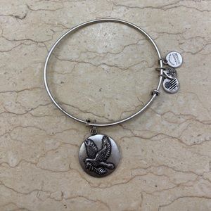 Alex And Ani Dove Charm Bangle